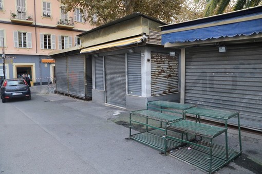 Sanremo: demolizione dei chioschi in piazza Eroi Sanremesi, il ringraziamento del Comitato 'La Pigna'