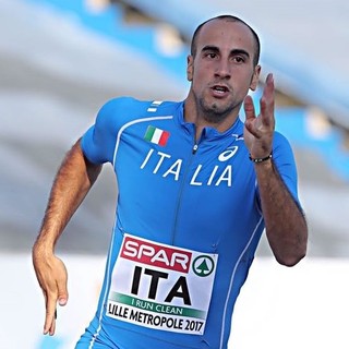 Nella foto Davide Re in azione