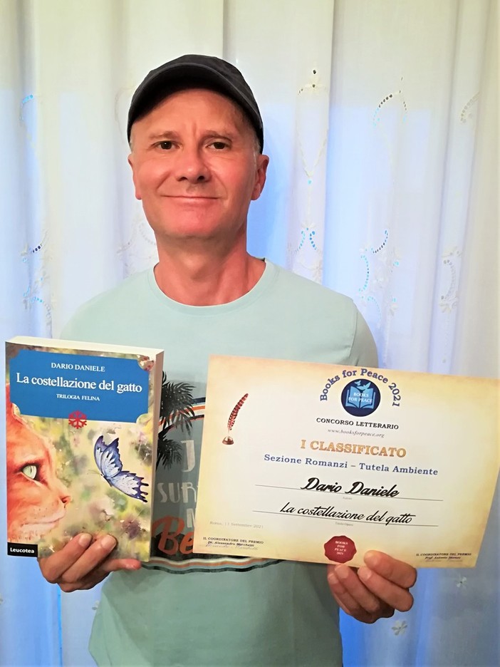 Sanremo: lo scrittore Dario Daniele conquista il premio letterario internazionale "Books for peace" Sanremo: lo scrittore Dario Daniele conquista il premio letterario internazionale "Books for peace"