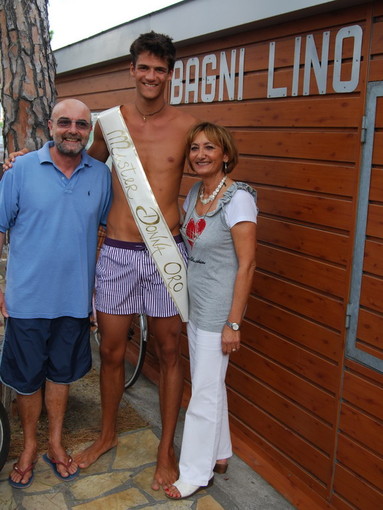 Il milanese Davide Bossola è il nuovo 'Mister Diano Marina - Donna Oro'