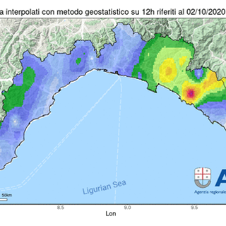 Perché allerta rossa su tutta la Liguria tranne che la costa fra Genova e Savona? Risponde l'Arpal Perché allerta rossa su tutta la Liguria tranne che la costa fra Genova e Savona? Risponde l'Arpal