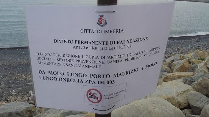 Imperia: revocata l'ordinanza di divieto di balneazione nel tratto di mare 'Borgo Prino Isola Centrale' Imperia: revocata l'ordinanza di divieto di balneazione nel tratto di mare 'Borgo Prino Isola Centrale'