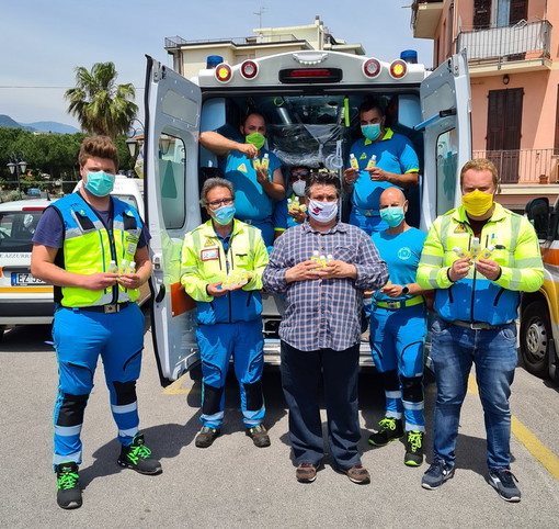Vallecrosia: una confezione di gel igienizzante in omaggio per chi fa una donazione da 15 euro alla Croce Azzurra