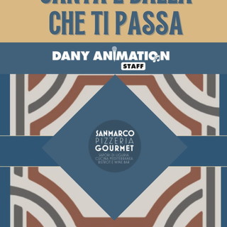 Bordighera: questa sera con Dany Animation al San Marco la serata 'Canta e balla che ti passa' Bordighera: questa sera con Dany Animation al San Marco la serata 'Canta e balla che ti passa'