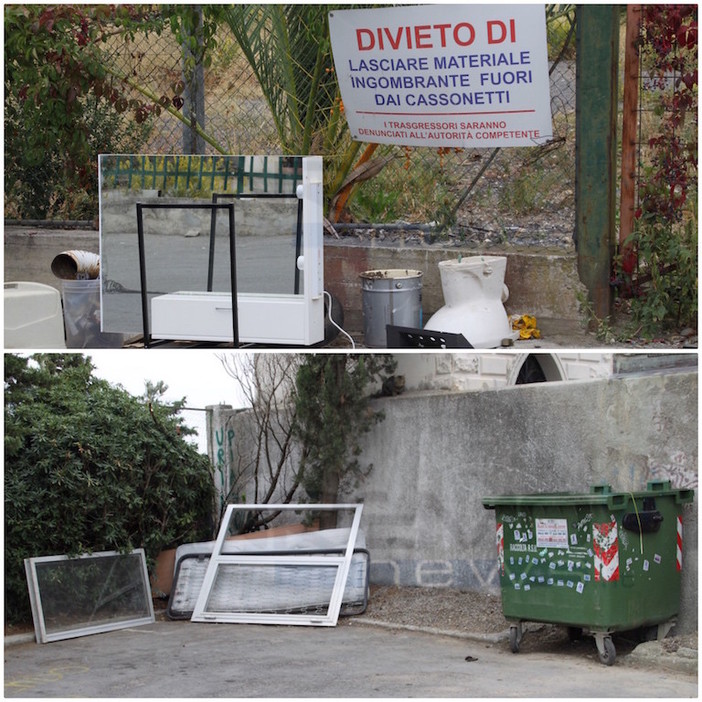 Sanremo: raccolta differenziata, questa sconosciuta. A Bussana ci sono angoli di totale abbandono, terra fertile per gli incivili Sanremo: raccolta differenziata, questa sconosciuta. A Bussana ci sono angoli di totale abbandono, terra fertile per gli incivili