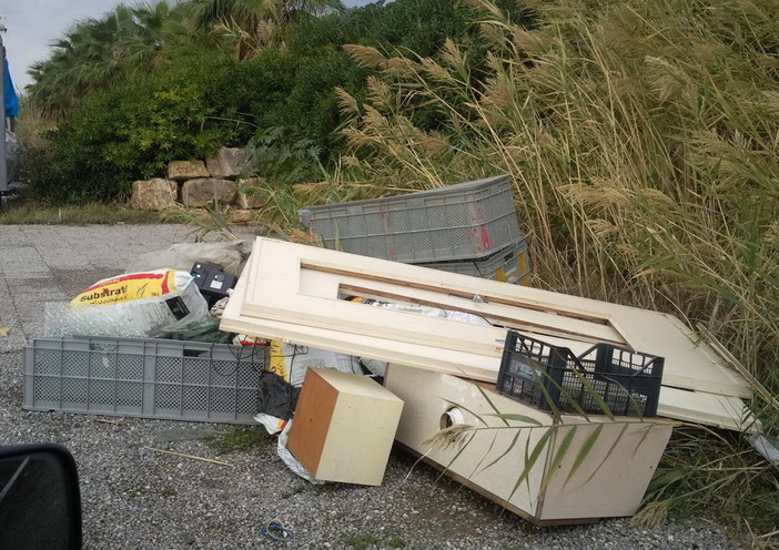 La discarica presente a Pian di Poma