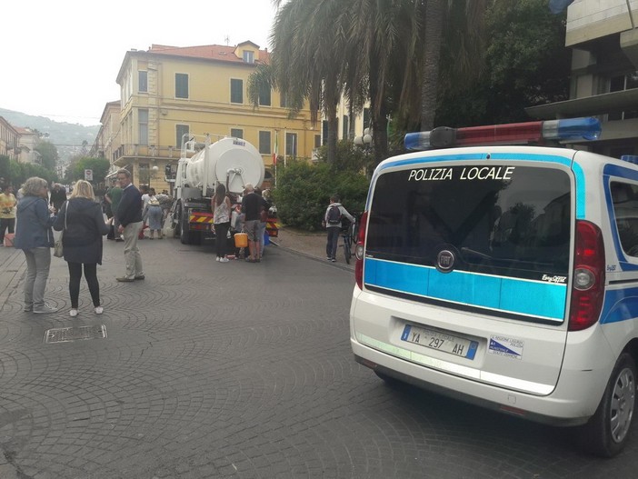 La distribuzione di oggi dell'acqua