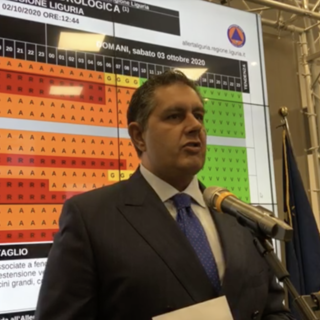 Maltempo, Toti: “Allerta rossa su tutta la Liguria, precipitazioni importanti fino a domattina” Maltempo, Toti: “Allerta rossa su tutta la Liguria, precipitazioni importanti fino a domattina”