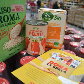 Con "Dona la spesa" raccolte oltre 30 tonnellate di prodotti: 1,4 in provincia di Imperia Con "Dona la spesa" raccolte oltre 30 tonnellate di prodotti: 1,4 in provincia di Imperia