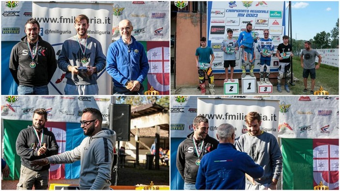 Due piloti del Motoclub Gentlemen Bordighera trionfano nel campionato regionale di motocross 2023 (Foto)