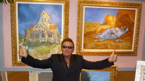 Daniel Dondè, il controverso maestro dei 'Falsi d'autore', in mostra durante il Festival a Sanremo Daniel Dondè, il controverso maestro dei 'Falsi d'autore', in mostra durante il Festival a Sanremo