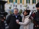 Le immagini della diretta da piazza Colombo