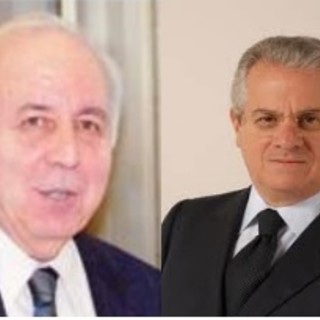 Da sinistra: Ivo De Michelis e Claudio Scajola Da sinistra: Ivo De Michelis e Claudio Scajola