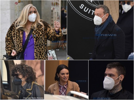 I protagonisti di Domenica In (foto Tonino Bonomo) I protagonisti di Domenica In (foto Tonino Bonomo)