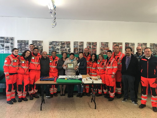 Ventimiglia: cerimonia stamattina per la donazione della famiglia Iacopino alla Croce Verde Intemelia (Foto)