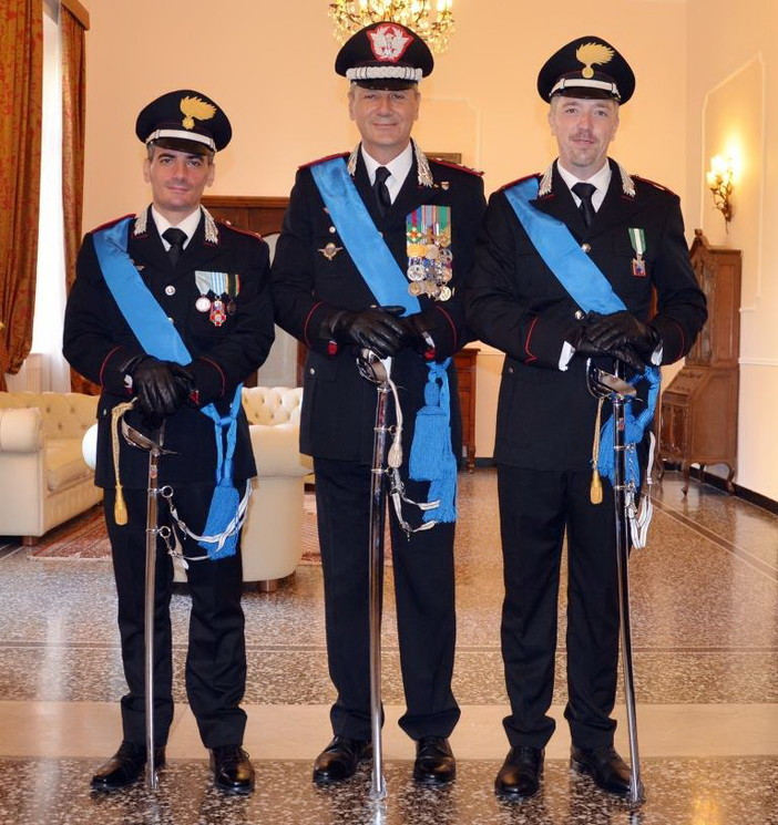Imperia: stamattina il giuramento di due Sottotenenti dei Carabinieri, Diego Bonavera e Giovanni Forte