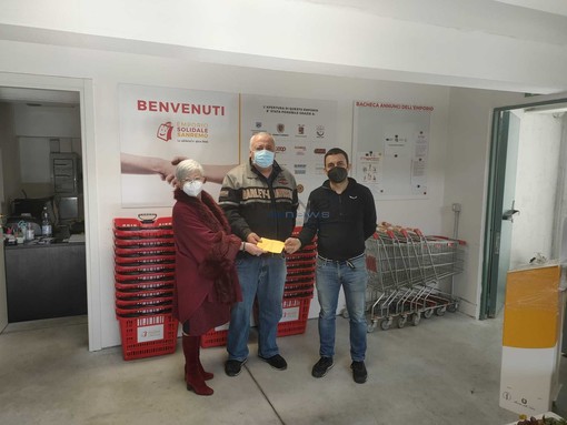 Il momento della donazione