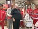 Dalle Marche a Sanremo: per ringraziare Germano dona una serie di alimentari alla Croce Rossa (Foto)