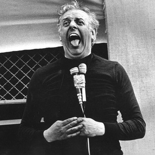 Dario Fo al 'Controfestival' del 1969 Dario Fo al 'Controfestival' del 1969