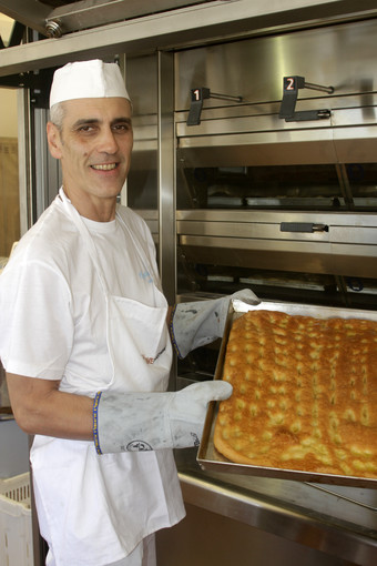 Enrico Meini (Panificatori Confartigianato Imperia) a 'Pane Nostrum' di Senigallia Enrico Meini (Panificatori Confartigianato Imperia) a 'Pane Nostrum' di Senigallia