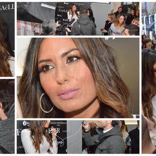 Sanremo: circa 200 persone hanno salutato Elisabetta Gregoraci che ha inaugurato 'Bisous' in via Cavour Sanremo: circa 200 persone hanno salutato Elisabetta Gregoraci che ha inaugurato 'Bisous' in via Cavour