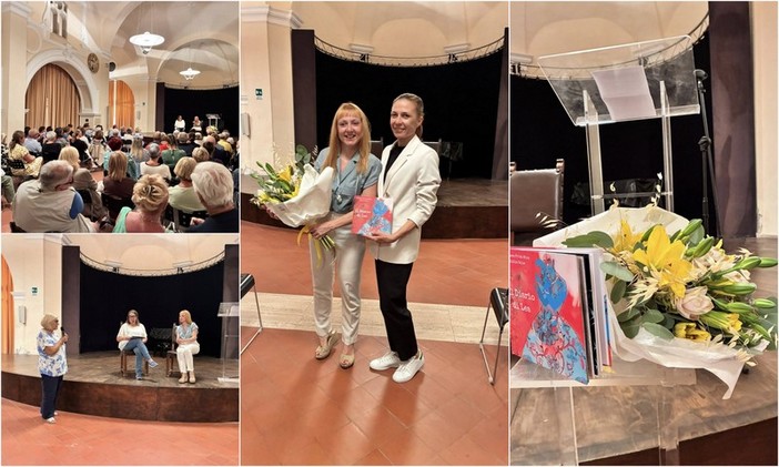 Bordighera, lotta alla ’ndrangheta: ex chiesa Anglicana gremita per Eleonora Frida Mino (Foto)