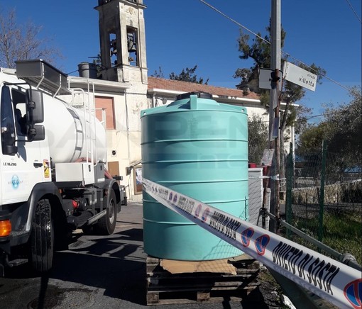 Sanremo: torna potabile l'acqua a Bussana, si stanno approntando i punti di distribuzione in città