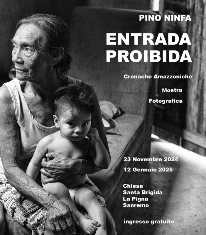 Sanremo: da sabato prossimo alla chiesa di Santa Brigida nella Pigna la mostra fotografica di Pino Ninfa Sanremo: da sabato prossimo alla chiesa di Santa Brigida nella Pigna la mostra fotografica di Pino Ninfa