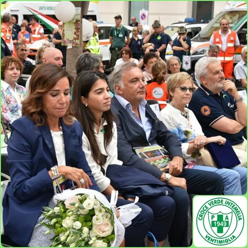 Ventimiglia: nuovo mezzo di soccorso per la Croce Verde, una nuova donazione della famiglia Ferrari