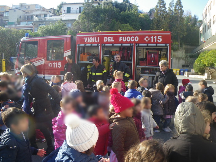 Sanremo: sospetta fuga di gas alle scuole di via Panizzi, falso allarme ma ottima organizzazione