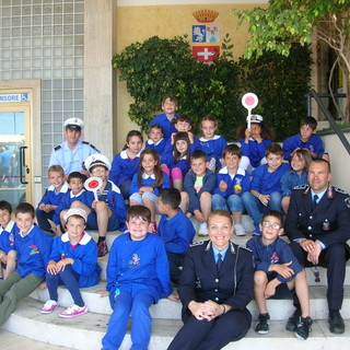 Ospedaletti: i risultati e le foto del Corso di educazione stradale per gli alunni della 'De Amicis'