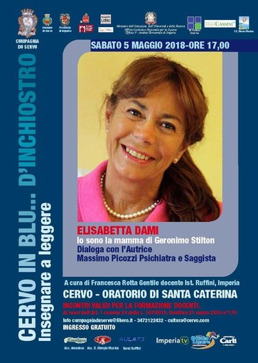 Oggi pomeriggio la creatrice del personaggio Geronimo Stilton ospite a Radio Onda Ligure