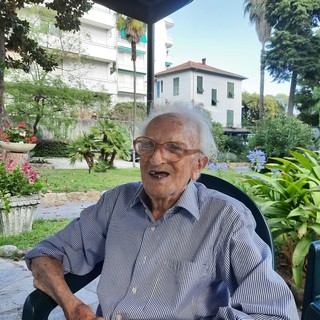 Enrico Berio in un gradevole pomeriggio estivo insieme