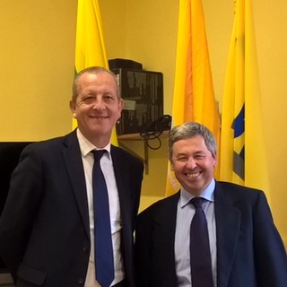 Enzo Pagliano e Gerolamo Calleri