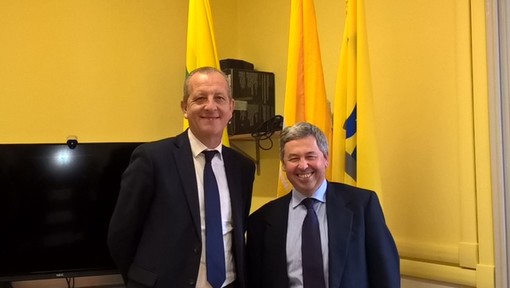 Enzo Pagliano e Gerolamo Calleri