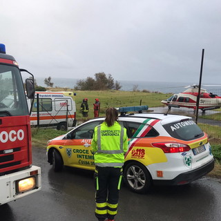 Apricale: escursionista fa un volo di 15 metri su un sentiero, mobilitazione di soccorsi