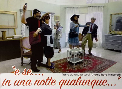 Bordighera: questa sera ai Giardini Lowe, la Compagnia Stabile di 'Teatro della Luna' con "E... se in una notte qualunque..." Bordighera: questa sera ai Giardini Lowe, la Compagnia Stabile di 'Teatro della Luna' con "E... se in una notte qualunque..."