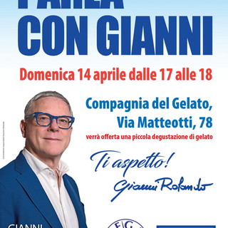 Elezioni Sanremo: domani pomeriggio torna il format ‘Parla con Gianni’ organizzato dalla Lega Elezioni Sanremo: domani pomeriggio torna il format ‘Parla con Gianni’ organizzato dalla Lega