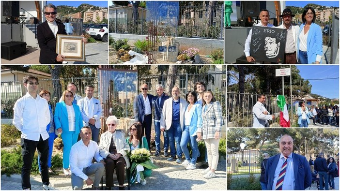 Vallecrosia intitola la piazza dei giardini in via San Rocco a Erio Tripodi. Ad Anselmo Genovese va il Premio Treno della Musica (Foto e video) Vallecrosia intitola la piazza dei giardini in via San Rocco a Erio Tripodi. Ad Anselmo Genovese va il Premio Treno della Musica (Foto e video)