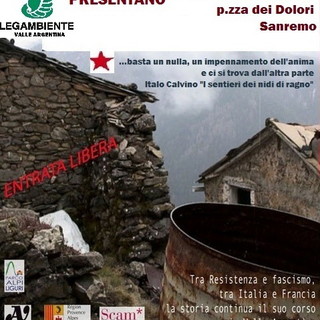 Per il ciclo 'Sanremo ricorda Italo Calvino' Legambiente della Valle Argentina presenta 'Due giorni sulla frontiera' Per il ciclo 'Sanremo ricorda Italo Calvino' Legambiente della Valle Argentina presenta 'Due giorni sulla frontiera'