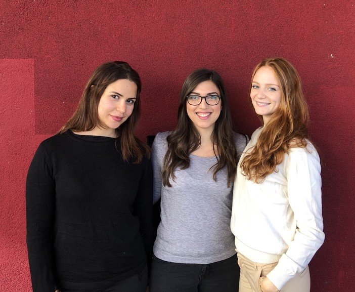 Eva Alberti, Alessia Forastieri e Sandra Hammedi