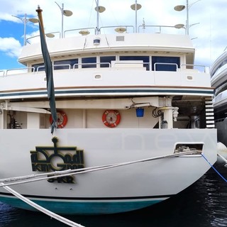 Sanremo: l'ex yacht di Donald Trump ormeggiato a Portosole, ora è di un emiro saudita (Foto) Sanremo: l'ex yacht di Donald Trump ormeggiato a Portosole, ora è di un emiro saudita (Foto)