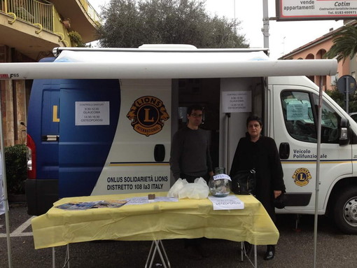 San Bartolomeo al Mare: per la Fiera della Candelora controlli medici del Lions Club Diano Marina