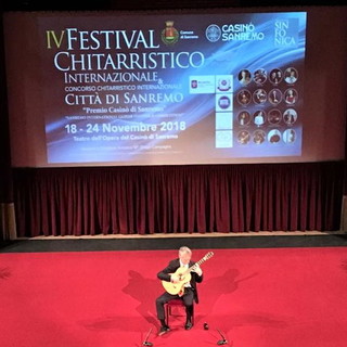 Grande successo per il concerto di Eliot Fisk al “Sanremo international guitar Festival &amp; Competition"