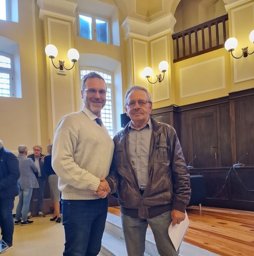 Il consigliere comunale Amalberti rappresenta Vallecrosia al convegno "Un utilizzo virtuoso della sansa da olive" (Foto)