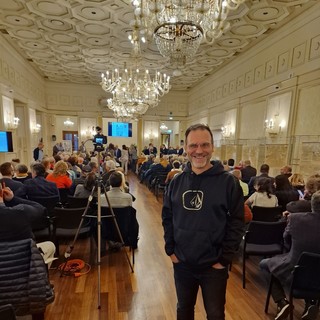 Vallecrosia presente all'inaugurazione della mostra "Ingegn-Ieri, oggi e domani" (Foto)