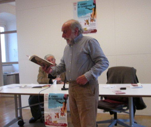 Ventimiglia: presentato ieri alla biblioteca 'Aprosiana' il libro di Enzo Barnabà ‘Il viaggio di Cunegonde’