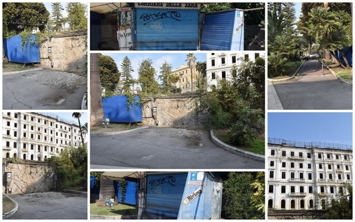 Sanremo: rimossa dopo due anni dalla chiusura l'edicola di corso Matuzia, un altro pezzo di storia se ne va (Foto)