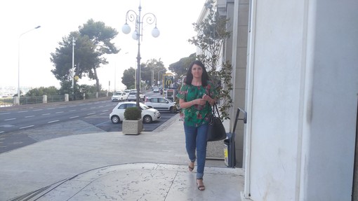 Ester D'Agostino oggi a colloquio con Claudio Scajola Ester D'Agostino oggi a colloquio con Claudio Scajola