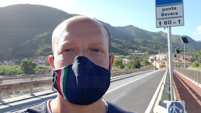 Ventimiglia: ha riaperto il ponte di Bevera, Ioculano "Sei anni difficili ma quello che conta è che oggi si può percorrere" (Foto)